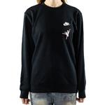 Унисекс худи Nike черное - фото 4