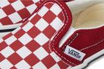 Кроссовки Vans Kids  Classic Slip-On, Checkerboard Chili Pepper - фото 6