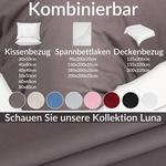 Пододеяльник ANRO LUNA, темно-серый - 155 х 220 см - фото 4