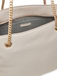 Сумка Minimal Monogram Chain Tote LV04F3204G Calvin Klein, бежевый - фото 4
