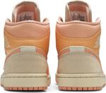 Кроссовки Wmns Air Jordan 1 Mid Apricot, оранжевый - фото 6