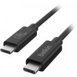 Кабель USB-C Belkin Connect 240W USB4 USB-C Cable (4') INZ004TT1.2MBK - фото