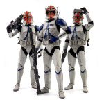 Коллекционная фигурка Hot Toys Star Wars, 1:6 Scale The Clone Wars – Captain Vaughn TMS065, 30 см - фото 5