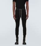 Хлопковые спортивные брюки карго mastodon Rick Owens, черный - фото 3