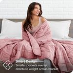 Одеяло Bare Home весом 22 фунта, цвет Cotton Light Grey - фото 3