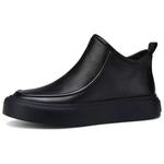 Ботинки мужские Mo Xu, черные без подкладки - фото 5