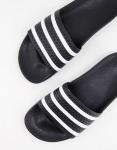 Черные шлепанцы adidas Adilette - фото 3