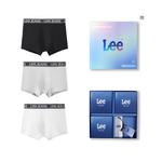 Подарочный набор мужского белья Lee, комплект из 2 боксеров (красный + белый) - фото 2