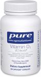 Витамин Pure Encapsulations D3, 60 капсул - фото