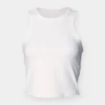 Спортивный топ Nike Performance One Fitted Crop Tank, белый - фото