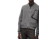 HERMES Свитер мужской серый - фото 3