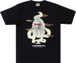 Футболка BAPE Japan Culture Kabuki Tee 'Black', черный - фото
