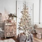 Елка Loberon Sapi, зелёный/белый - фото