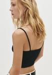 Топ PULL&BEAR Top, Black - фото 4