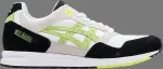 Кроссовки gel saga 'white flash yellow' Asics, белый - фото