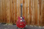 Электрогитара Ibanez AMH90 Cherry Red Flat 6-String Electric Guitar - фото 2