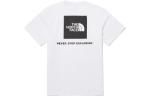 Футболка унисекс белая The North Face, белый - фото