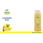Гель для душа 420мл A3 Lemon - фото 3