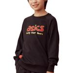 Детская толстовка ASICS, черный - фото 5