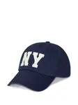 Твиловая кепка NY POLO RALPH LAUREN, синий - фото