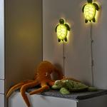Светодиодный настенный ночник Ikea Blavingad Turtle, зеленый - фото 4