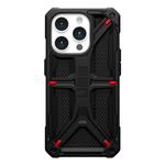 Чехол UAG Monarch для iPhone 15 Pro, Kevlar Black - фото 2