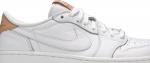 Кроссовки Air Jordan 1 Retro Low OG Premium White Tan, белый - фото 2