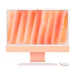 Моноблок Apple iMac 24" М4 (2024), 8 CPU/8 GPU, 24ГБ/256 ГБ, No Ethernet, Orange, английская клавиатура - фото