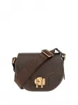 Мини-сумка на плечо Lotus Furla, коричневый - фото