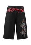 Джинсовые шорты BATTLE-DRAGON DIAMANTE JORTS Ed Hardy, черный - фото 10