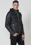 Куртка Koroshi Faux leather jacket, Black - фото 5