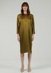 Повседневное платье Leem, оливковый - фото
