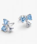 Серьги Pandora Bridgerton Blue Bow, серебро - фото 2