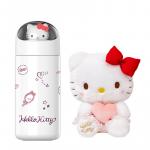 Термочашка Hello Kitty 350 мл Sanrio, hello kitty insulated cup+plush toy - фото