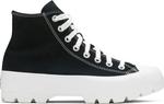 Кроссовки Converse Wmns Chuck Taylor All Star High Lugged Black, черный - фото