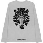 Футболка SS25 Unisex Gray Chrome Hearts, серый - фото 3