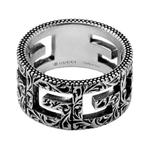 GUCCI Серебряное кольцо Unisex Silver - фото 2