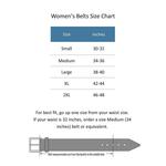 Женский кожаный ремень Ctm CTM, цвет Tan - фото 4