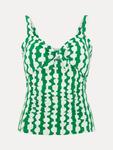 Топ танкини Lara Geometric Phase Eight, Green/Multi - фото 5