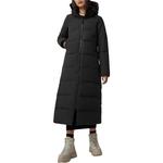 Длинная утепленная куртка Canada Goose, черная - фото 4