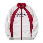 Бейсбольная куртка унисекс Kumpoo, белый - фото