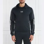 Толстовка обычного кроя Ea7, синий - фото