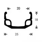 Заднее колесо Gurpil Zac 8s 28´´, серебряный - фото 2