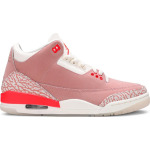 Кроссовки Wmns Air Jordan 3 Retro Rust Pink, розовый - фото