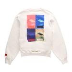 Толстовка Heron Preston Heron Censored Crew 'White/Multicolor', белый - фото 3