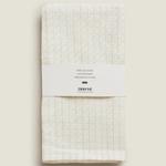 Комплект полотенец Zara Home Sparkly Christmas Tea, 2 предмета, кремово-белый - фото