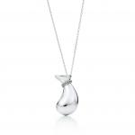 Колье Tiffany & Co. x Elsa Peretti Bottle Jug, серебро - фото