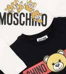Комплект из 2 футболок из хлопкового трикотажа. Moschino, черный - фото 4