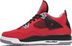 Кроссовки Air Jordan 4 Retro GS Toro Bravo, красный - фото 3