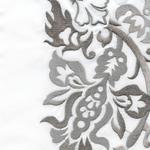 Простыня SFERRA Saxon Flat, 240х290, серый - фото 5